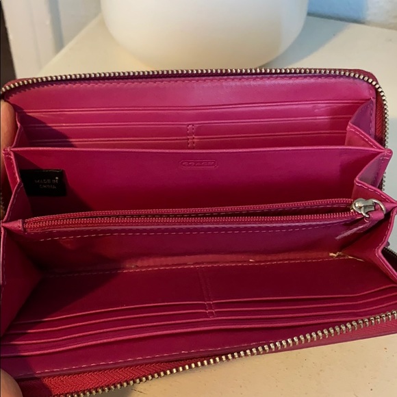 Coach purse with matching wallet - Picture 14 of 16